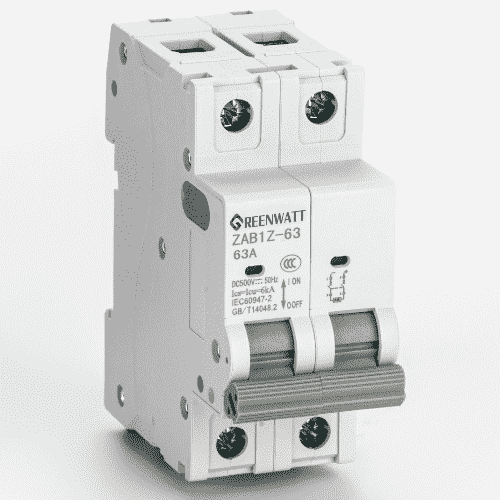 DC Miniature Circuit Breaker 20A 500V DC | Ochrona przed przeciążeniem i zwarciem