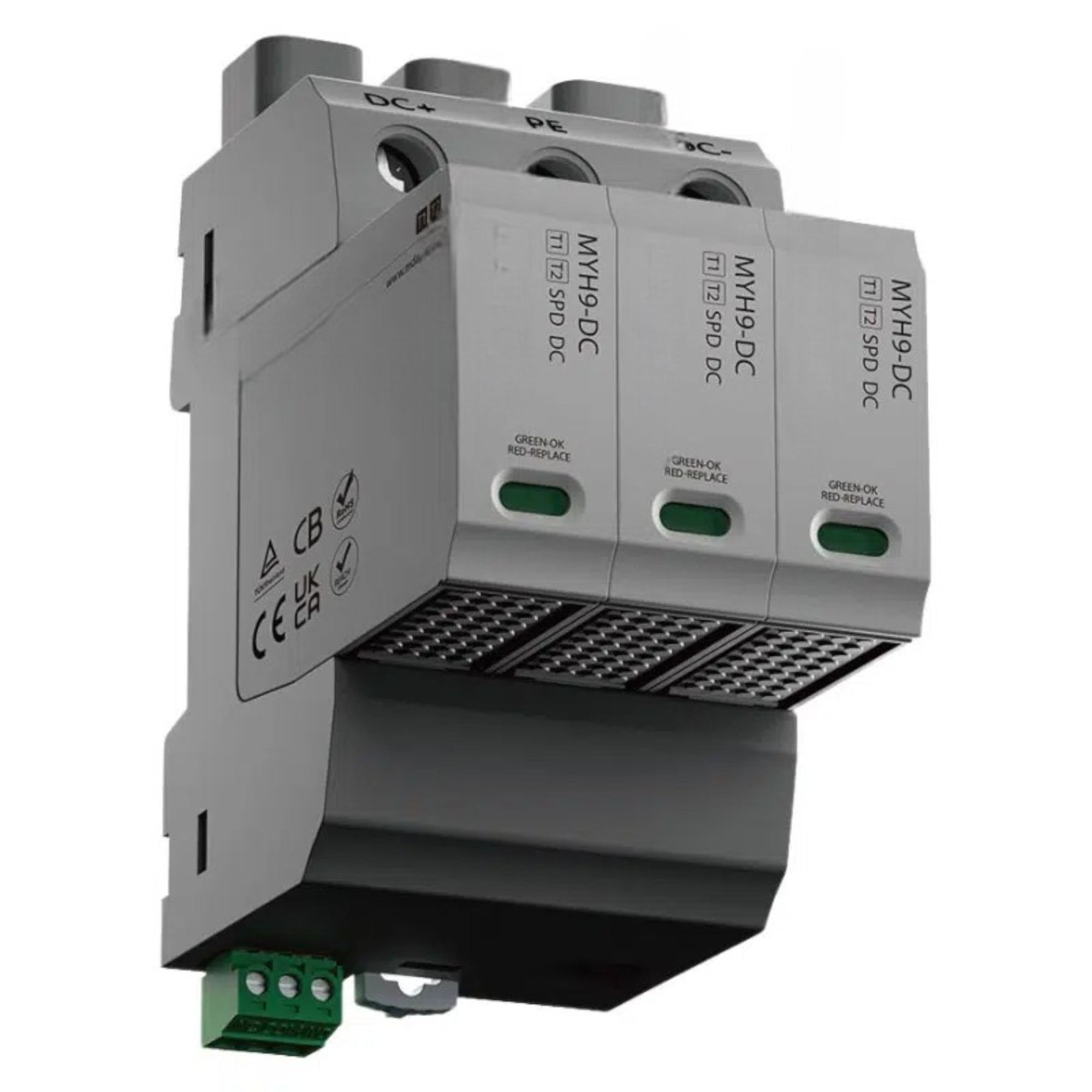 Typ 1+2 DC SPD MYH9 | 600 VDC | W 20 ka