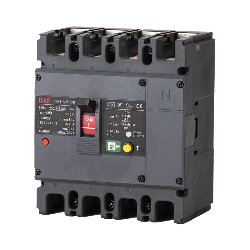 RCCB typu A dla EV Charger 3 słup